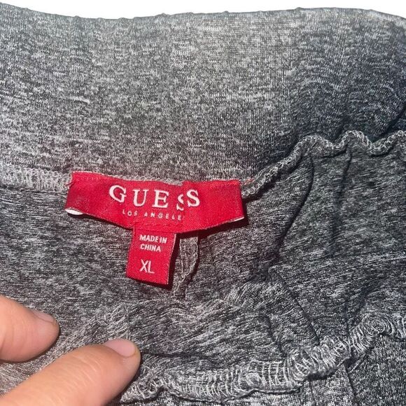Guess Grey Heathered Joggers - Size XL - Picture 3 of 8